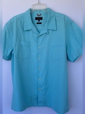 Margaritaville Men’s Island Reserve Cusjoe Camp Shirt Short Sleeve Size XL